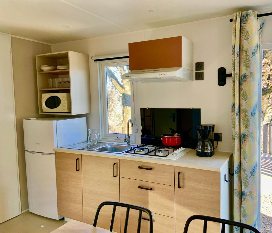 Camping Les Chenes Chauzon Экстерьер фото